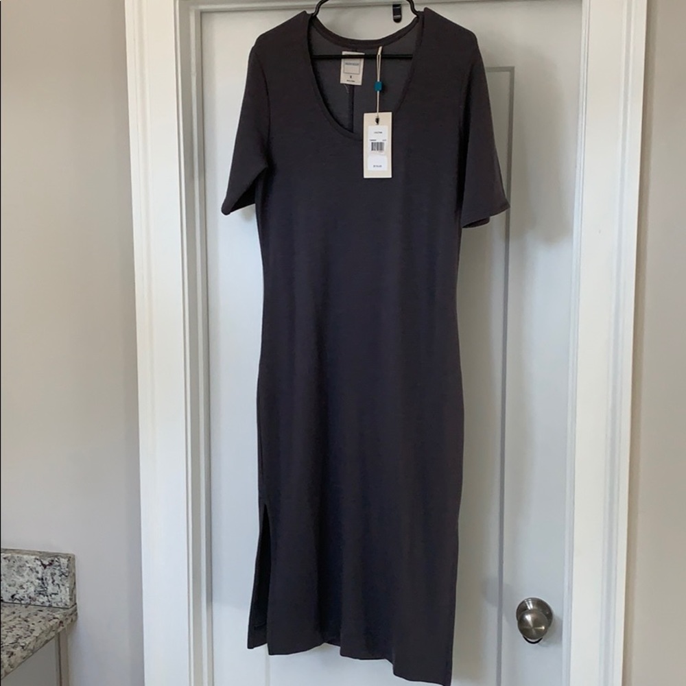Jason Scott Scoop dress Slate M
